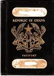 Ghanaian passport c.&nbsp;1970