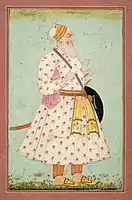 Aurangzeb's general at the siege of Golconda, Ghazi ud-Din Khan Feroze Jung I, Hyderabad, 1690. His son was the first Nizam of Hyderabad