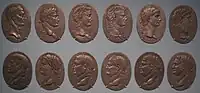 Giovanni Cavino, set of 1st 12 Roman emperors, Padua, c. 1550