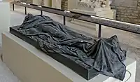 Gisant of Godefroy Cavaignac,  Montmartre Cemetery, Paris.  Completed by the a French sculptor François Rude in 1847.
