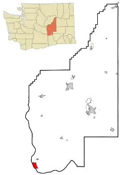 Location of Desert Aire, Washington
