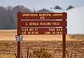 C Gerald Hedlund field at Grantsburg Municipal Airport (GTG)