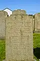 John & Jemima Groat family grave, Lady Kirk, Pierowall