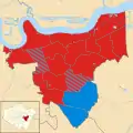 Greenwich 2014 results map