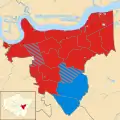 Greenwich 2018 results map