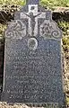 Prekmurje Slovene gravestone in the United States (St. Michael's Cemetery, South Bethlehem, Pennsylvania)