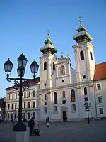 Győr, the capital of the county