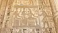 Habu Temple Scene. Pharaoh Rules.
