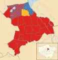 2010 results map