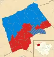 Harrow 2018 results map