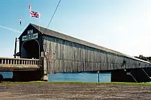 The 1,282-foot (391 m) Hartland Bridge in New Brunswick is the longest covered bridge in the world.