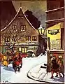 Zum Nußbaum in Fischerstraße; illustrated by Heinrich Zille, 1922