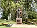 Statue of the Queen at Government House