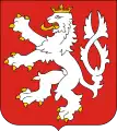 Lesser coat of arms (1990–1992) of Czech Republic