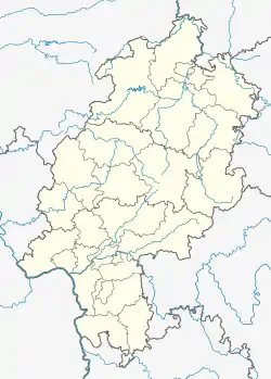 Spangenberg is located in Hesse