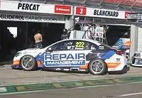 The Holden VF Commodore of Nick Percat at the 2015 Clipsal 500 Adelaide