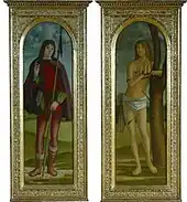 Holy Pilgrim and St. Sebastian  National Museum of Serbia (1495)