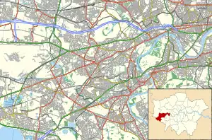 Chiswick House is located in London Borough of Hounslow