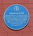 House of Faith Blue Plaque Leopold Street