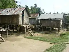 Houses of Khasia Tribe