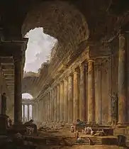 The Old Temple (1787–88), 255 x 223&nbsp;cm., Art Institute of Chicago