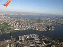 Greenville is located between the Newark Bay and Upper New York Bay
