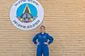 The symbol of 151 Squadron for missile testing at the spaceport