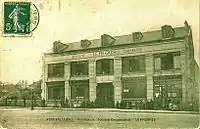 In the early 20th century industrial activity generated workers' organisations such as this co-operative store.