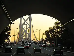 Exiting western portal (2011)