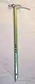 A lightweight CAMP Corsa ice axe purchased in 2007Length: 70&nbsp;cm (27+1⁄2&nbsp;in)Weight: 280&nbsp;g (9+3⁄4&nbsp;oz)