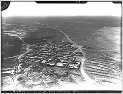 1936 aerial view of Furqlus