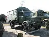 Csepel D-346 with EZF workshop superstructure in Kecel, Military Park, Hungary (2012)