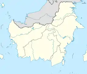 Katingan Regency is located in Kalimantan
