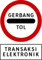 Toll gates (electronic payment)