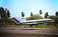 Indonesian Airways Boeing 727 in Kemayoran Airport