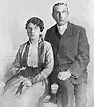 Princess Marie Louise and her first husband, Prince Philip.