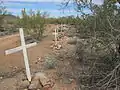 The Silver Bell Cemetery in Ironwood Forest National Monument.