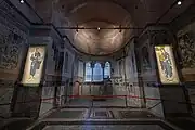 View from the naos toward the apse