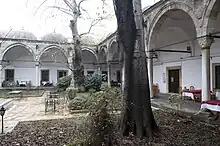 Interior of the imaret (public kitchen)