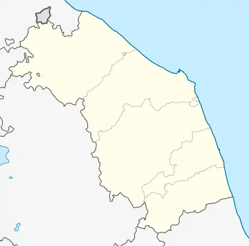 Offida is located in Marche