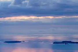St. Ivan with St. Peter Island and St. Cyricus Island in the Bay of Sozopol