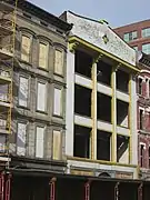 Front of the buildings in the J.T.S. Brown and Son's Complex, 105–109 E. Main Street