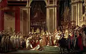 Jacques-Louis David, The Coronation of Napoleon, c. 1807