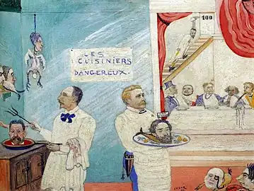 The Dangerous Cooks (1896), oil on panel, 38 x 46&nbsp;cm., private collection