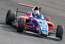 Jamie Caroline British F4 Champion 2017 at Knockhill Circuit