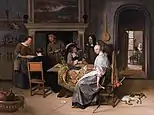 The Card Players in an Interior, c. 1660, Rose-Marie and Eijk van Otterloo Collection