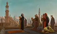 Evening Prayer, Cairo, 1865, private collection