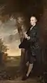 Portrait by Joshua Reynolds of John Fane 9th Earl, 1764.