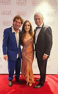 Lewie (left) in 2023