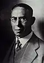 Joseph Erlanger, known for his contributions to the field of neuroscience